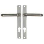 Wilka Lever Lever UPVC Multipoint Door Handles - 92mm PZ Unsprung 212mm Screw Centres