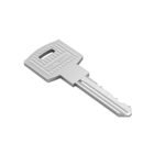 Gatemate Keyblank for Euro Long Throw Lock