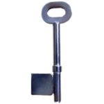 4 Gauge Rim Lock Key Blank 19mm Bit