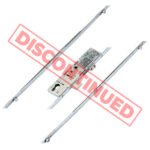 ERA Latch Deadbolt 2 Rollers 2 Mushroom Split Spindle Multipoint Door Lock - Option 2 - 28mm Backset