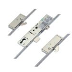 ERA Latch Deadbolt 2 Large Hooks Split Spindle Multipoint Door Lock - Option 2 (top hook to spindle = 730mm)
