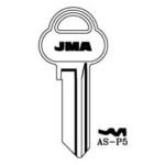 JMA AS-P5 Cylinder Key Blank