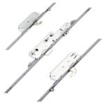 Avocet Latch Deadbolt 2 Hooks 2 Rollers Double Spindle Multipoint Door Lock - Option 1 - Shootbolt Compatible