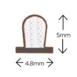 Exitex Aquatex D slot 5mm Gasket
