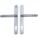 Fab & Fix Balmoral Lever Lever UPVC Multipoint Door Handles - 92mm PZ Sprung 212mm Screw Centres