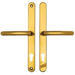 Fab & Fix Universal Lever Lever UPVC Multipoint Door Handles - 92mm PZ Sprung 265mm Screw Centres