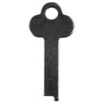 Flat Steel Key Blank 25mm