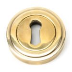 From The Anvil Round Escutcheon - Art Deco (LEAD TIME: 2-3 DAYS)