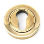 From The Anvil Round Euro Escutcheon - Plain (LEAD TIME: 2-3 DAYS)
