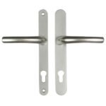 Hoppe Tokyo Lever Lever UPVC Multipoint Door Handles - 92mm PZ Sprung 215mm Screw Centres