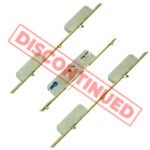 KFV Latch Deadbolt 4 Hooks 4 Rollers Key Wind Operated Multipoint Door Lock (Old Coldseal Version)