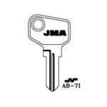 JMA AB-7I Cylinder Key Blank