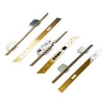 Tesa TLB Series 5 Point Latch 16 Pin Bolts U-Rail 20mm Faceplate Multipoint Door Lock - Key Wind