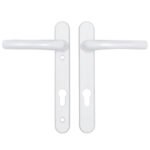 Hoppe Tokyo Lever Lever UPVC Multipoint Door Handles - 92mm PZ Unsprung 122mm Screw Centres