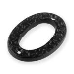 TSS Antique Black Face Fix Door Numerals