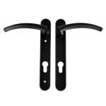 TSS Traditional Style Lever Lever UPVC Multipoint Door Handles - 92mm PZ Sprung 122mm Screw Centres