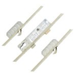 Winkhaus Trulock Latch Deadbolt 2 Hooks 24mm U-Rail Faceplate Multipoint Door Lock - Option 1 (top hook to spindle = 740mm)