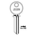 JMA YA-14D Cylinder Key Blank