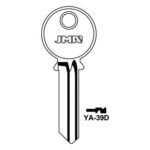 JMA YA-39D Cylinder Key Blank