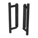 Coastal Group KM905B BLU Patio Sliding Door Handle Back To Back without Euro Cut-Out (LEAD TIME: 2-3 DAYS)